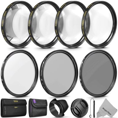 67MM Altura Photo Professional UV CPL ND4 Lens Filter and Vivitar Close-Up Macro Accessory Kit for Lenses with a 67MM Filter Size