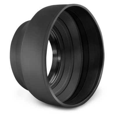 Collapsible Rubber Lens Hood for DSLR Camera