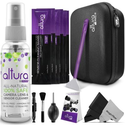 Altura Photo Professional Cleaning Kit Full Frame DSLR Cameras Sensor Cleaning Swabs with Carry Case